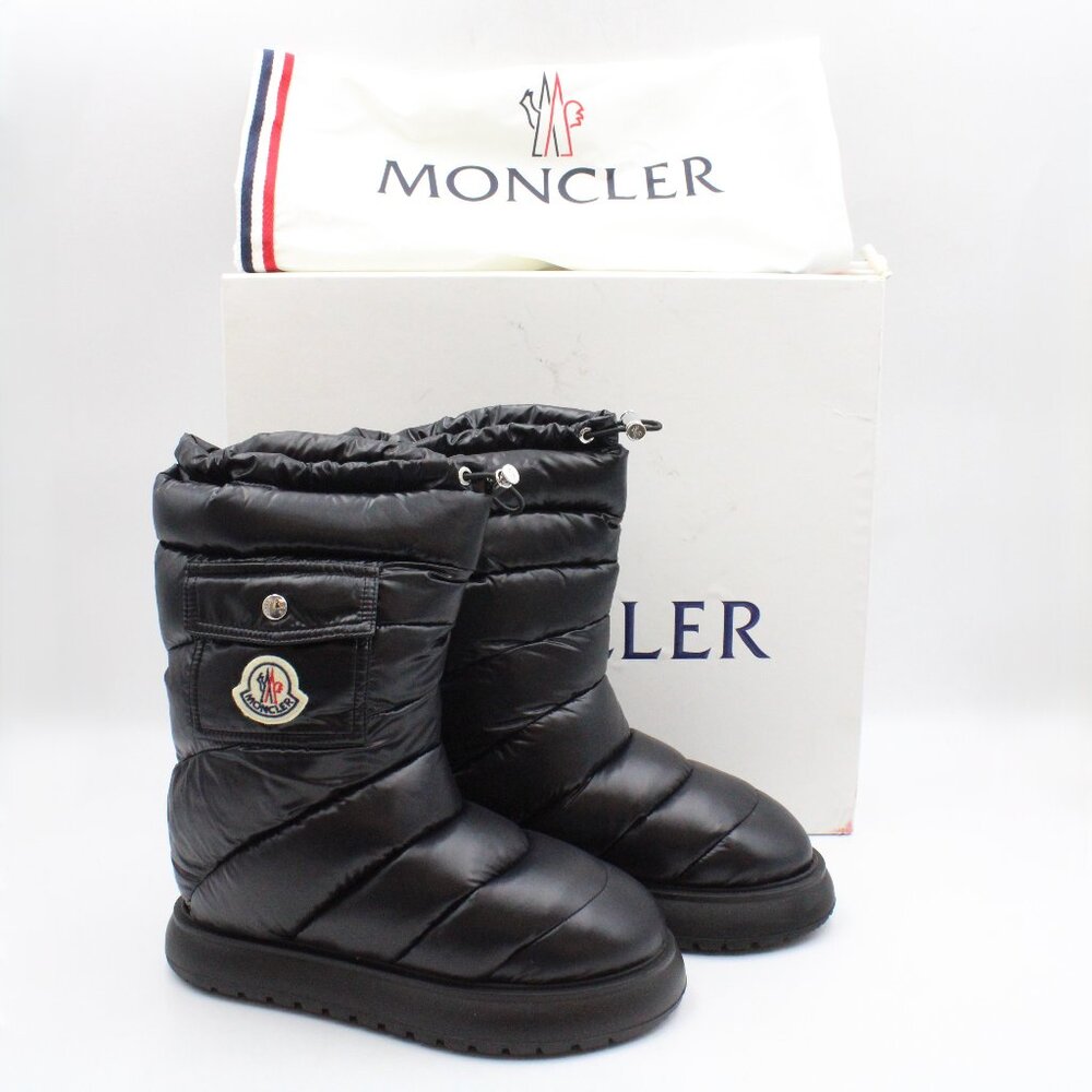 Moncler Black Winter & Rain Boots